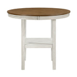 Tyler Beige 5-Piece Pack Counter Height Set - Ornate Home
