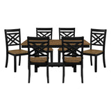 Tyler Charcoal 7pc Dining Set - Ornate Home