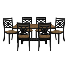 Tyler Charcoal 7pc Dining Set - Ornate Home