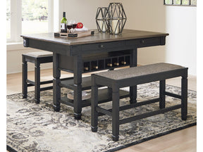 Tyler Creek Black/Gray Counter Height Dining Table - Ornate Home