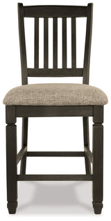 Tyler Creek Black/Gray Counter Height Dining Table and 2 Barstools (Online Special Price) - Ornate Home