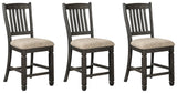 Tyler Creek Black/Gray Counter Height Dining Table with 4 Barstools (Online Special Price) - Ornate Home