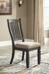 Tyler Creek Black/Gray Dining Table, 4 Chairs and Bench (Online Special Price) - Ornate Home