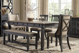 Tyler Creek Black/Gray Dining Table (Online Special Price) - Ornate Home