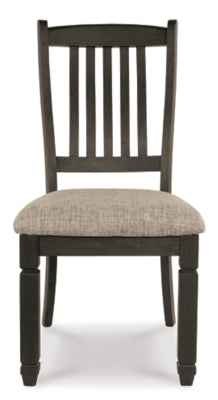 Tyler Creek Black/Gray Dining Table with 4 Chairs and Bench (Online Special Price) - Ornate Home