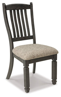 Tyler Creek Black/Gray Dining Table with 4 Chairs and Bench - Ornate Home