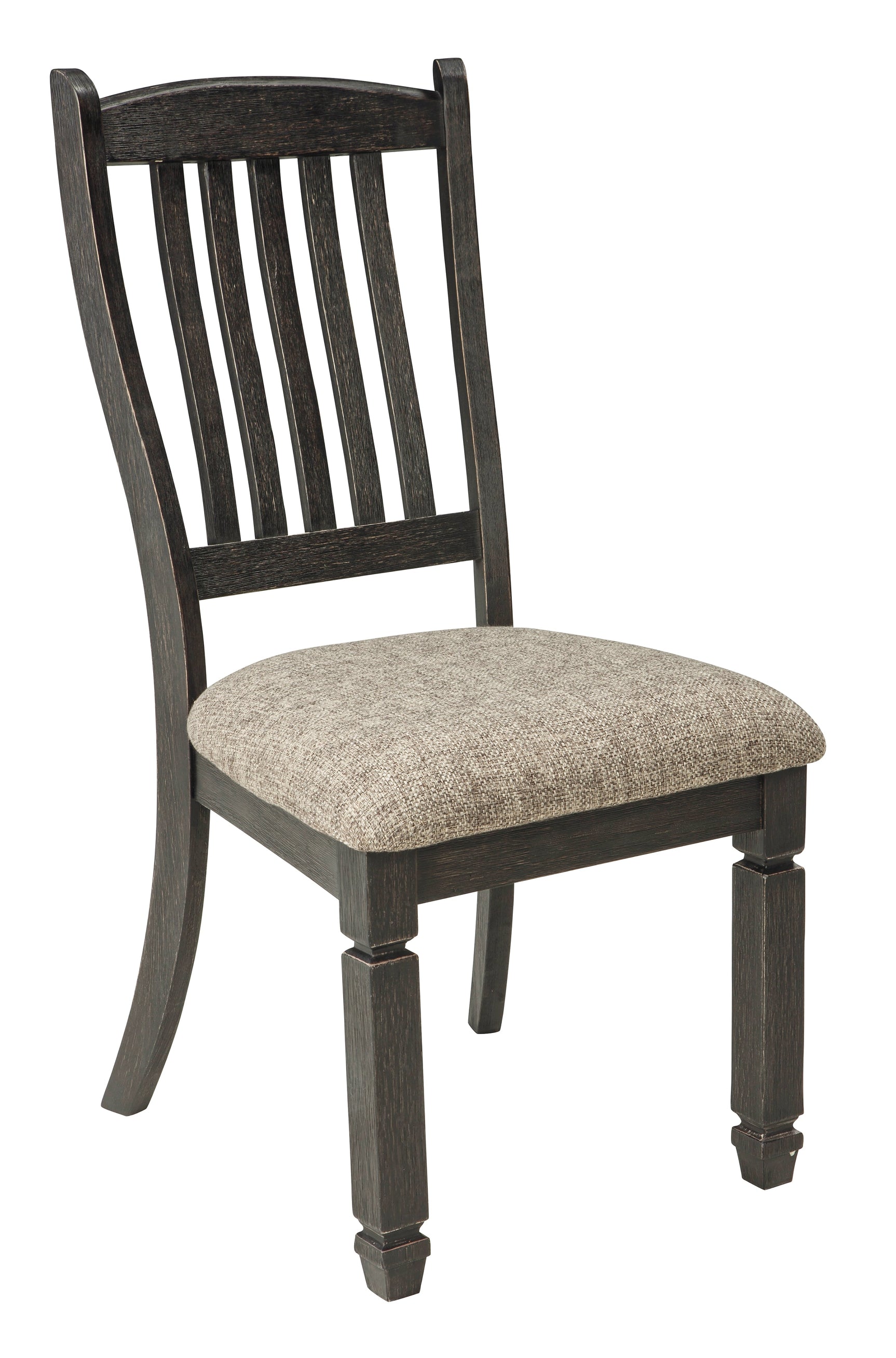 Tyler Creek Black/Gray Dining Table with 6 Chairs with Server - Ornate Home