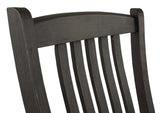 Tyler Creek Black/Gray Dining Table with 6 Chairs with Server - Ornate Home
