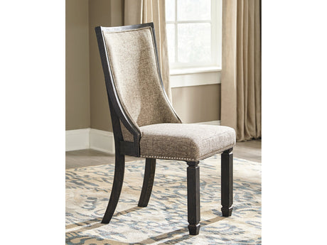 Tyler Creek Black/Grayish Brown Dining Chair (Set of 2) - Ornate Home