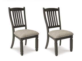 Tyler Creek Black/Grayish Brown Dining Side Chair (Set of 2) - Ornate Home