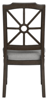 Tyler Creek Black/Grayish Brown Dining Table and 4 Chairs (Online Special Price) - Ornate Home