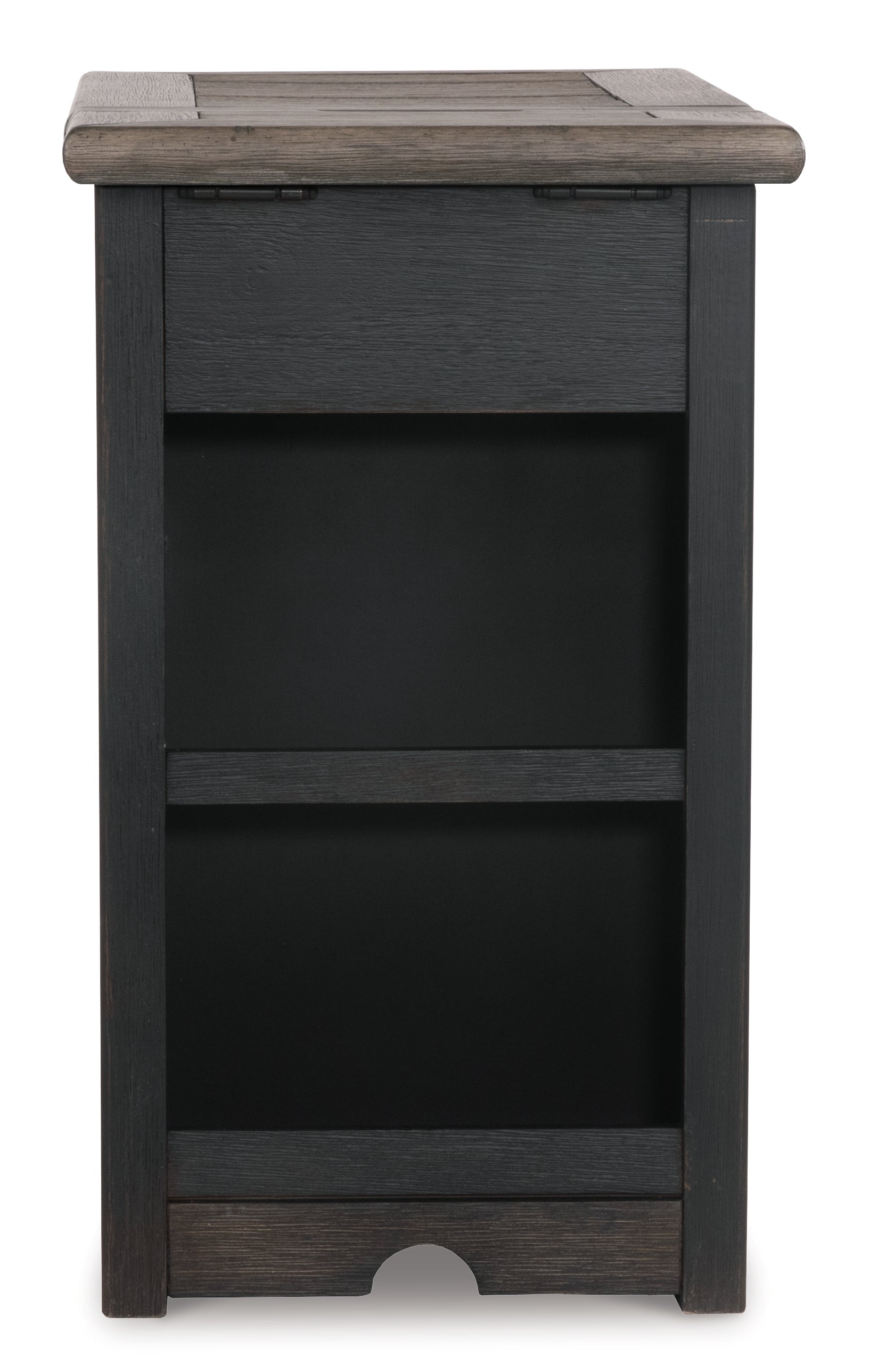 Tyler Creek Chairside End Table with USB Ports & Outlets (Online Special Price) - Ornate Home