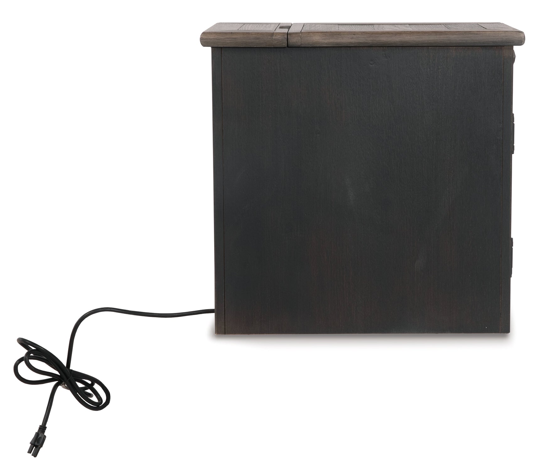 Tyler Creek Chairside End Table with USB Ports & Outlets (Online Special Price) - Ornate Home