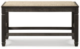 Tyler Creek Counter Height Dining Bench (Online Special Price) - Ornate Home