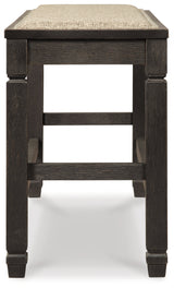 Tyler Creek Counter Height Dining Bench (Online Special Price) - Ornate Home
