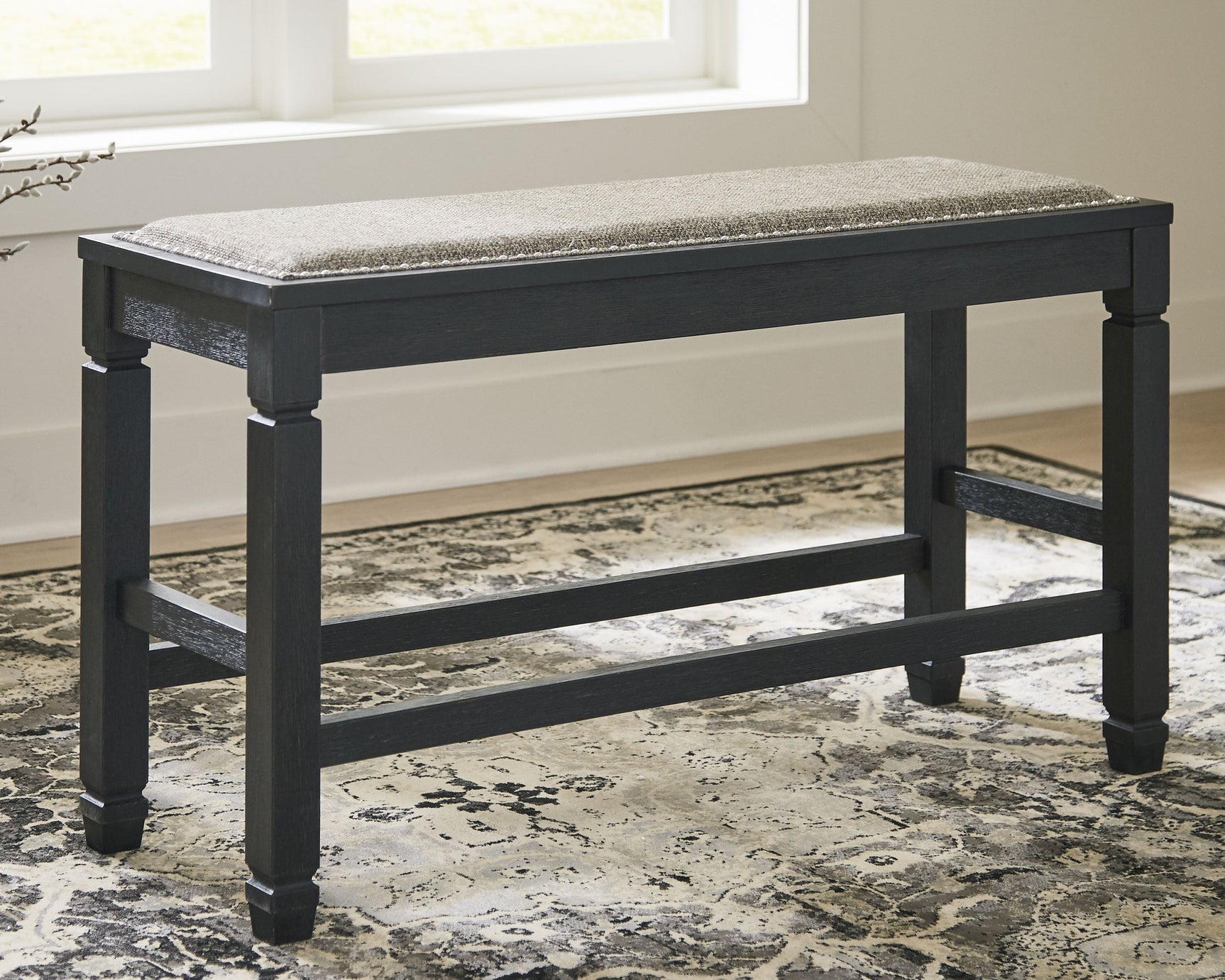 Tyler Creek Counter Height Dining Bench (Online Special Price) - Ornate Home