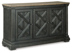Tyler Creek Color: Black/Gray Dining Server - Ornate Home