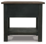 Tyler Creek Grayish Brown/Black Coffee Table and 2 End Tables with Console (Online Special Price) - Ornate Home
