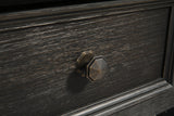 Tyler Creek Grayish Brown/Black End Table (Online Special Price) - Ornate Home