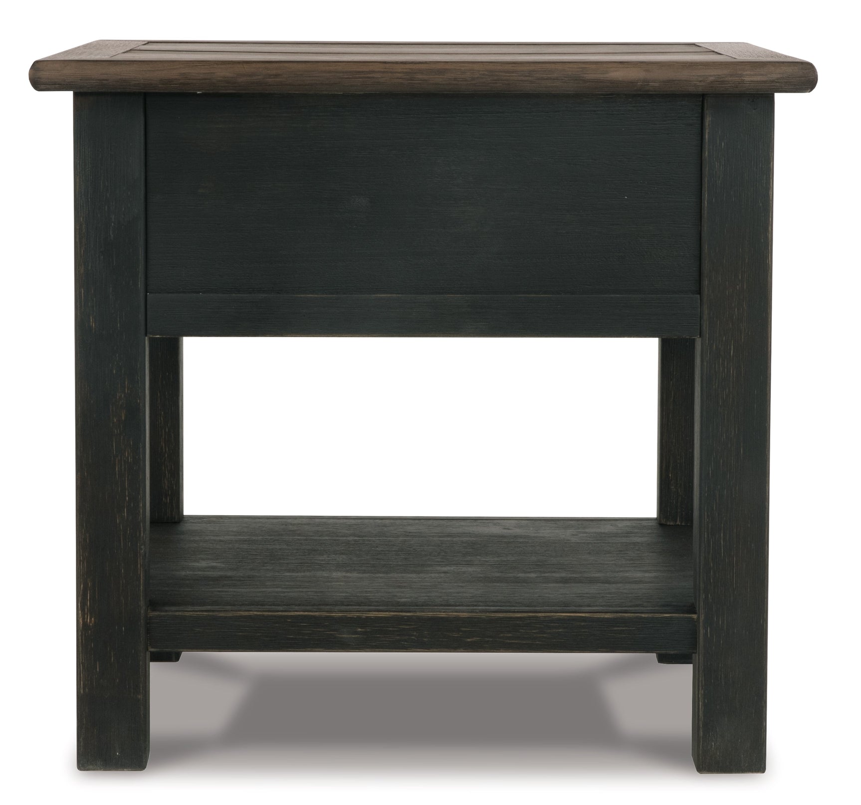 Tyler Creek Grayish Brown/Black End Table (Online Special Price) - Ornate Home