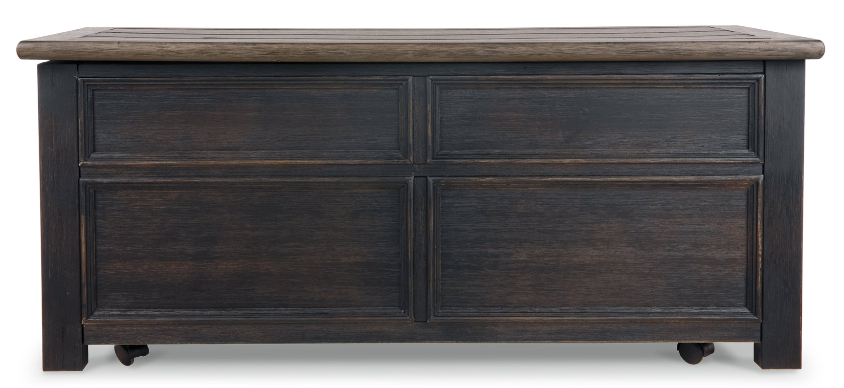 Tyler Creek Grayish Brown/Black Lift Top Coffee Table (Online Special Price) - Ornate Home
