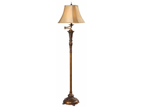 Tyler Gold Floor Lamp - Ornate Home