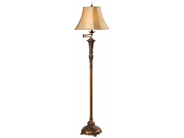 Tyler Gold Floor Lamp - Ornate Home