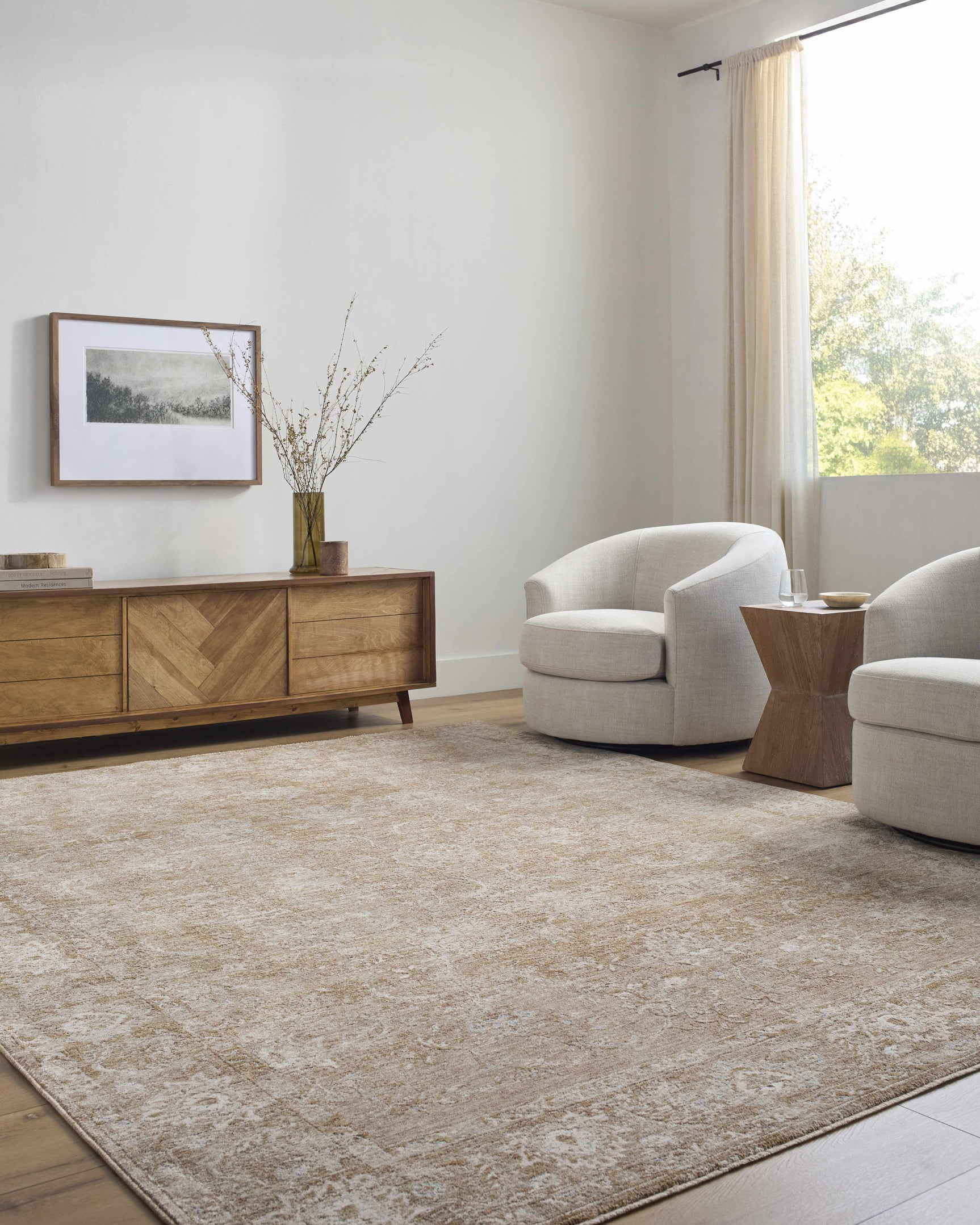 Tylie Tan Area Rug - Ornate Home