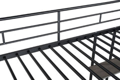 Tymon Black Bunk Bed - Ornate Home