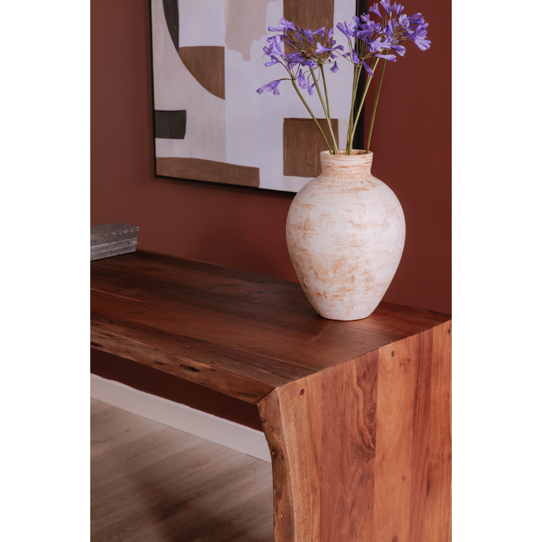 Tyrell Natural Stain Desk - Ornate Home