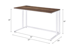 Tyrese Walnut Writing Desk - Ornate Home