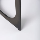 Tyson Black Leather with Metal Frame Bar Stool - Ornate Home