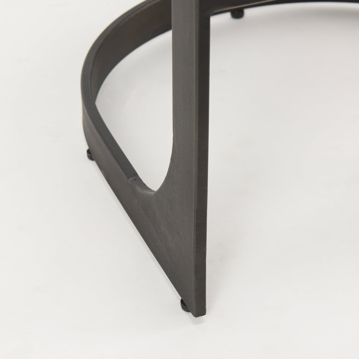 Tyson Brown Leather with Metal Frame Counter Stool - Ornate Home