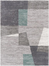 Tytherington Geometric Sage Area Rug - Clearance - Ornate Home