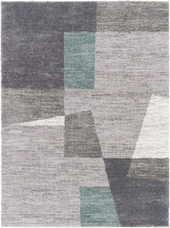 Tytherington Geometric Sage Area Rug - Clearance - Ornate Home