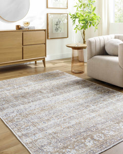 Tywin Vintage Flat Pile Washable Rug - Ornate Home