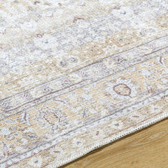 Tywin Vintage Flat Pile Washable Rug - Ornate Home