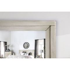 Tywyn Antique White Mirror - Ornate Home