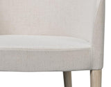 Urban Lounge White Occasional Contemporary Chair
