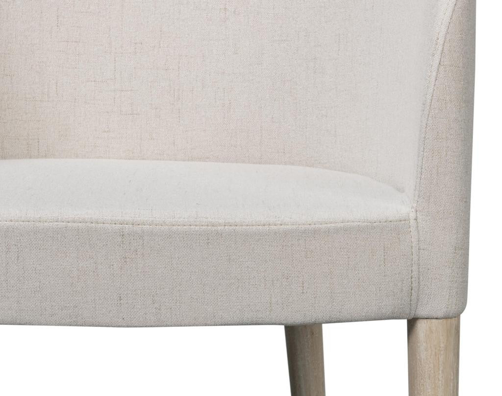 Urban Lounge White Occasional Contemporary Chair