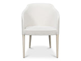 Urban Lounge White Occasional Contemporary Chair