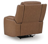 Knightington Caramel Power Reclining Sofa, Loveseat and Recliner (Online Special Price)