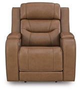 Knightington Caramel Power Reclining Sofa, Loveseat and Recliner (Online Special Price)