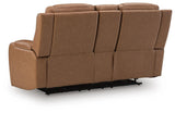 Knightington Caramel Power Reclining Sofa, Loveseat and Recliner (Online Special Price)