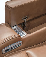 Dreamer Caramel Power Recliner with Audio Seating (Online Special Price)