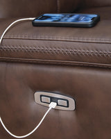 Beryton Espresso Power Recliner