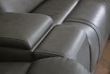 5Z - Pittson Anchor 7-Piece Power Reclining Sectional w/ 2 Storage Consoles