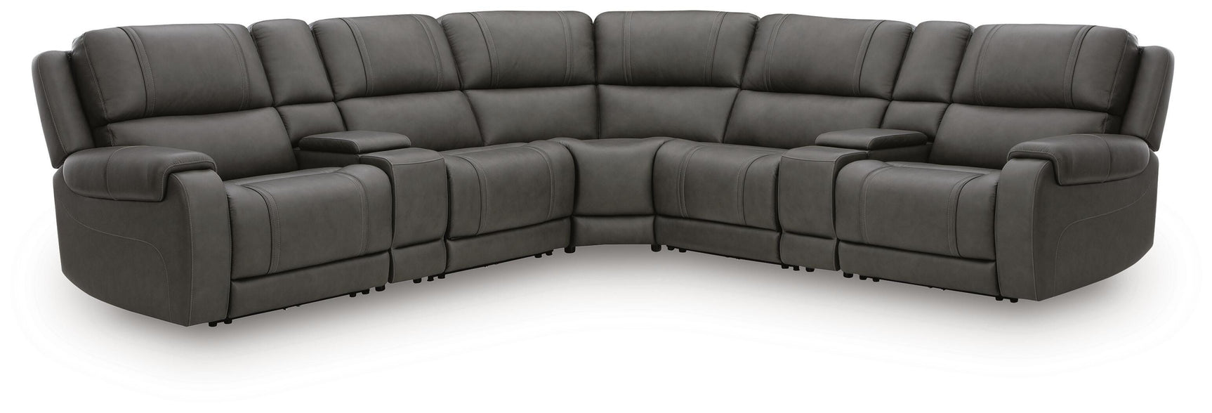 5Z - Pittson Anchor 7-Pc Power Reclining Sectional