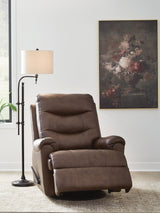 Dolinger Espresso Swivel Glider Recliner (Online Special Price)