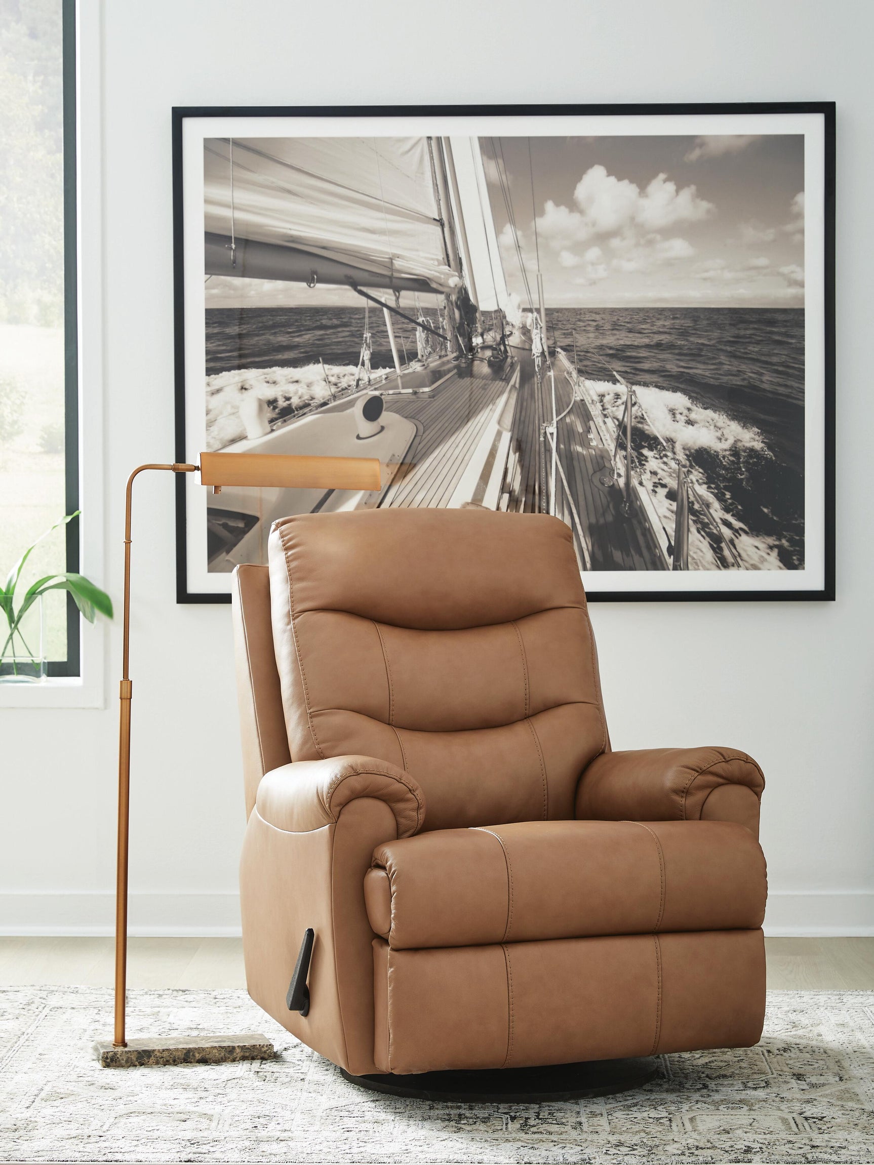 Dolinger Butternut Swivel Glider Recliner